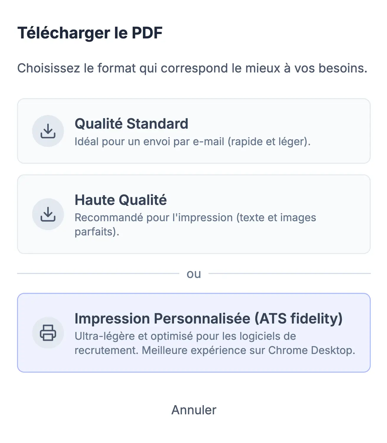 Exportation PDF WebCV ATS-Fidelity
